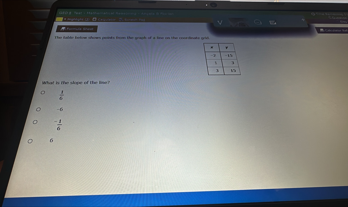 Solved: GED & Test - Mathematical Reasoning - Angela B Florian ...