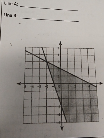 Line A : 
_ 
_ 
Line B :