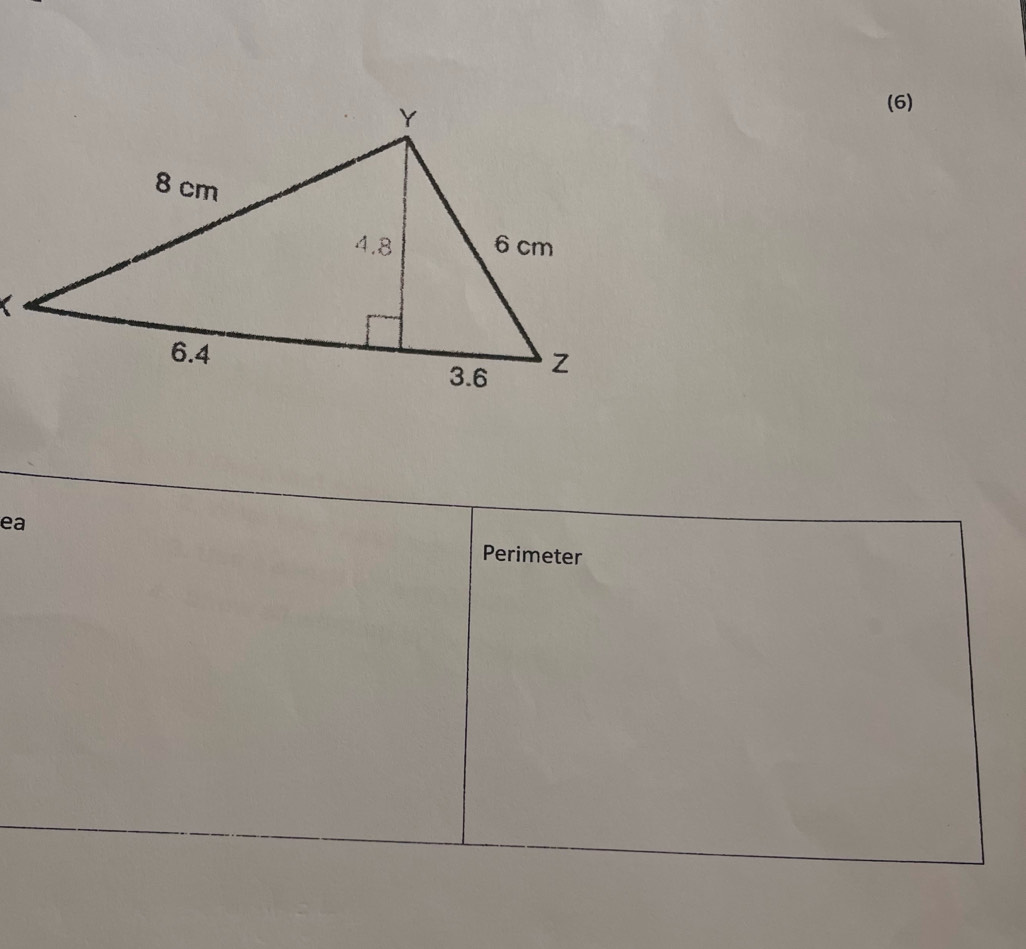 (6) 
( 
ea 
Perimeter