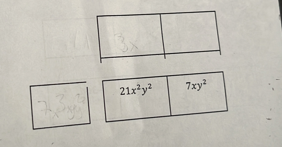 21x^2y^2 7xy^2.