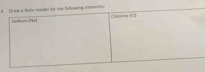 3ing elements: