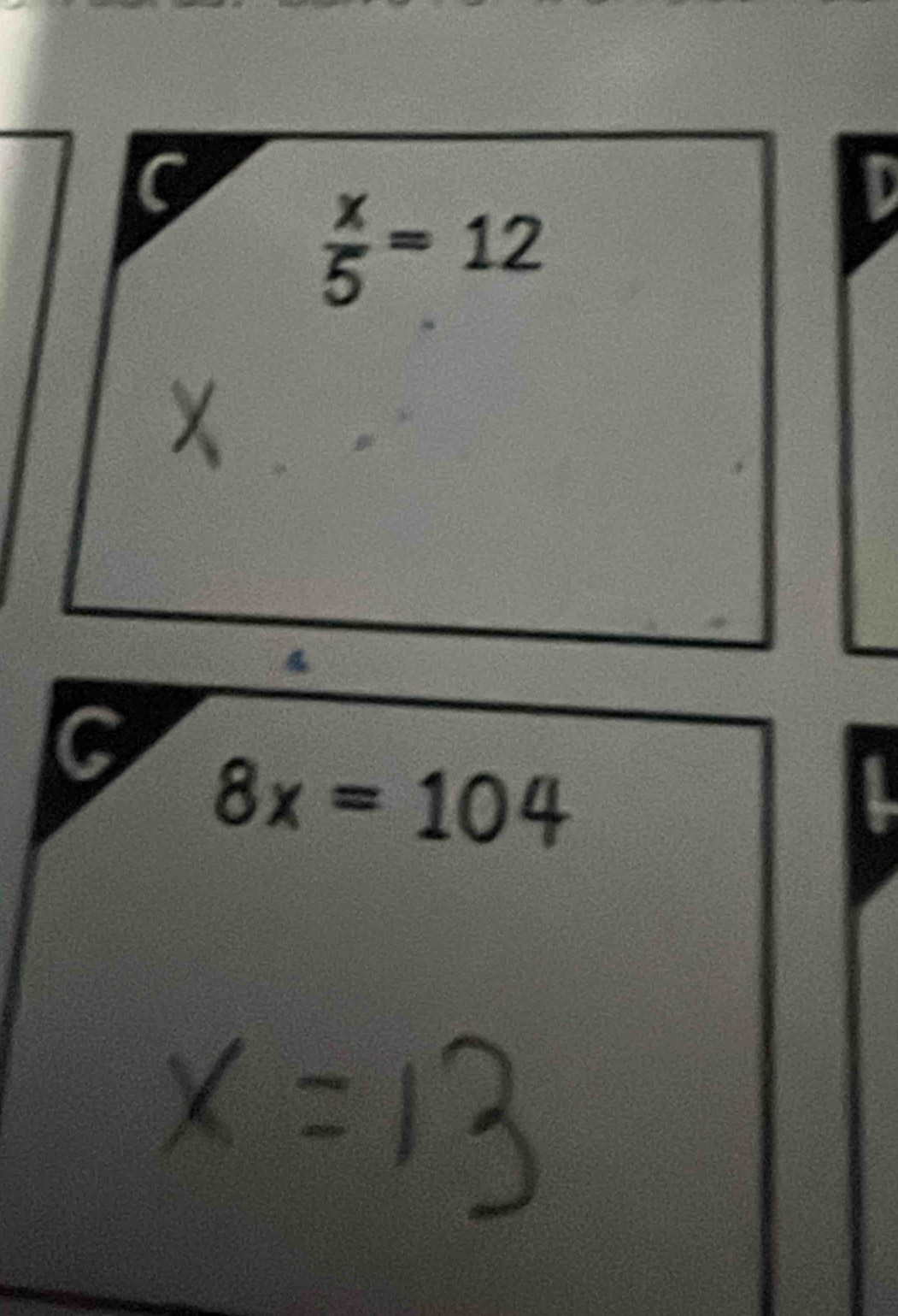 8x=104