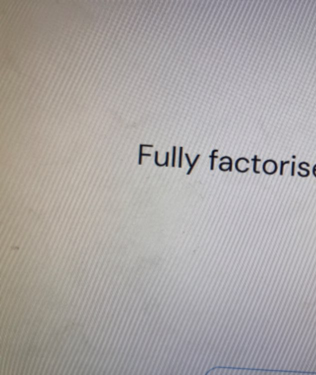 Fully factoris