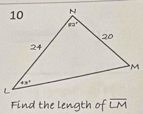 Find the length of C