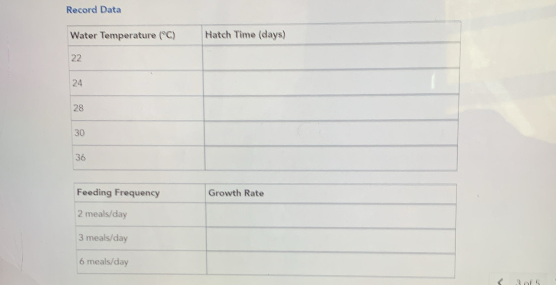 Record Data
3 of 5