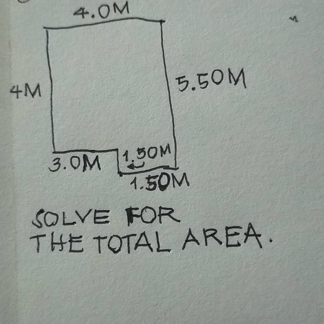 THE TOTAL AREA.