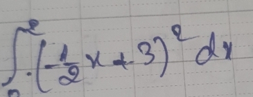 ∈t _0^(2(-frac 1)2x+3)^2dx