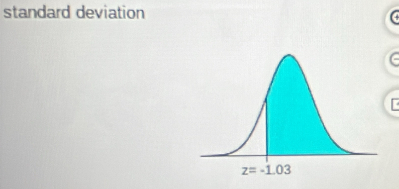 standard deviation