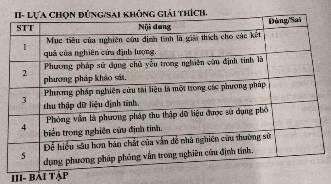 III- Bài TậP