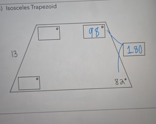 ) Isosceles Trapezoid