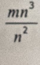  mn^3/n^2 