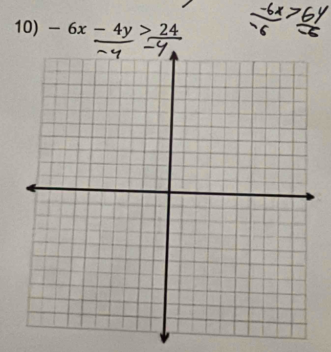 -6x-4y>24