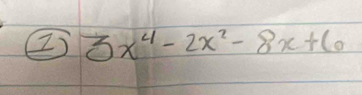 3x^4-2x^2-8x+6