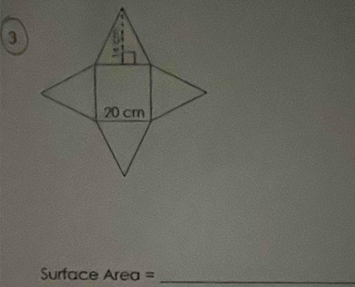 Surface Area =_