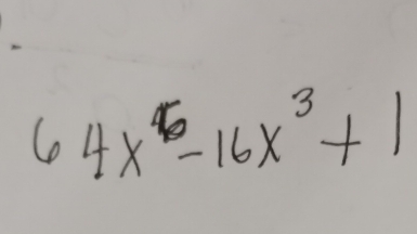 64x^5-16x^3+1