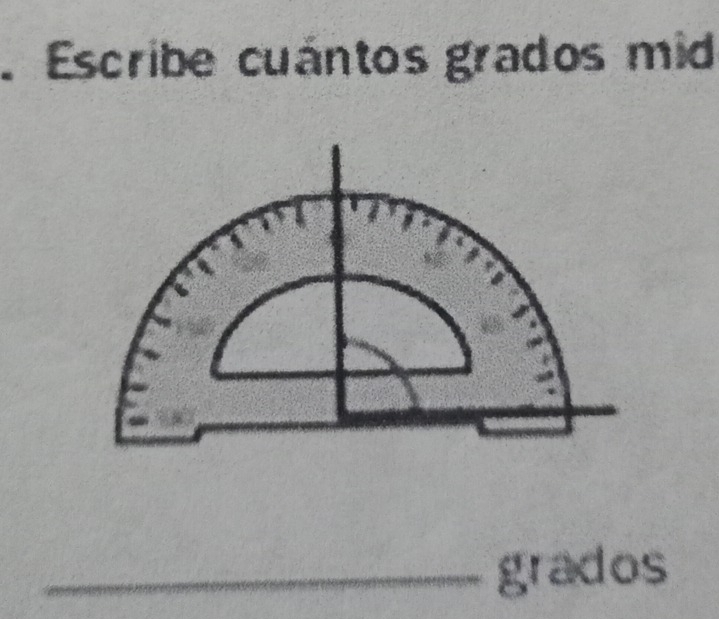 Escribe cuántos grados mid 
_grados