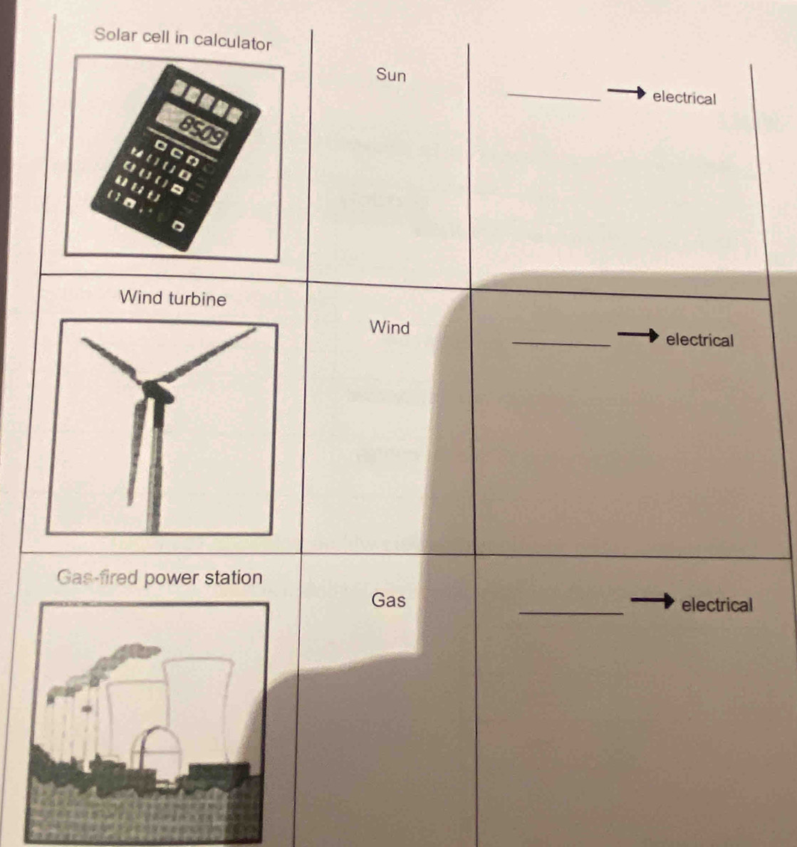 Solar cell in calcul