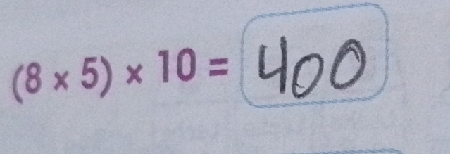 (8* 5)* 10=