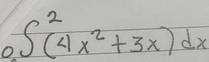 ∈t _0∈t (4x^2+3x)dx