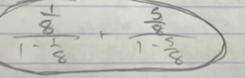 frac  1/8 1- 1/8 
frac 2y-3)^3)
1