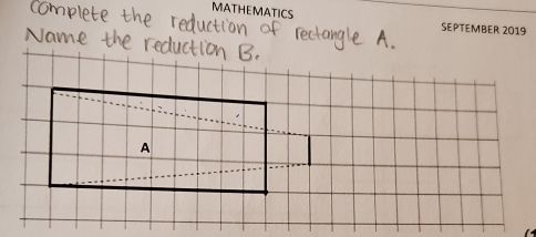 MATHEMATICS 
SEPTEMBER 2019