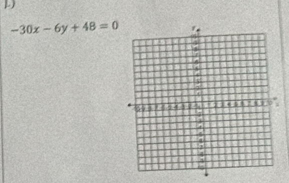 -30x-6y+48=0