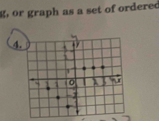 g, or graph as a set of ordered 
4.