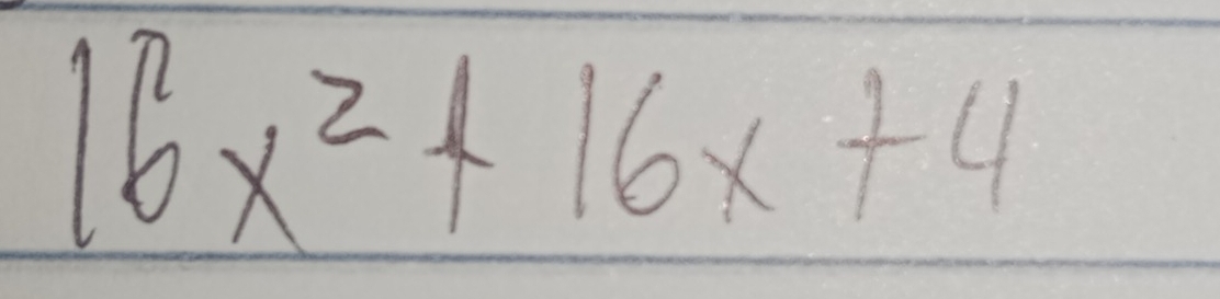 16x^2+16x+4