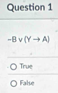 sim Bvee (Yto A)
True
False