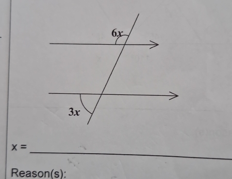 x=
Reason(s):