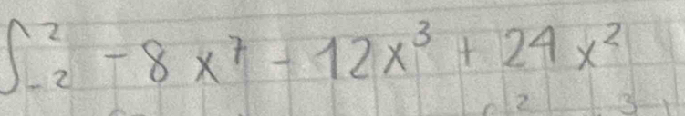 ∈t^2_-2-8x^7-12x^3+24x^2