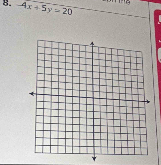 -4x+5y=20
the