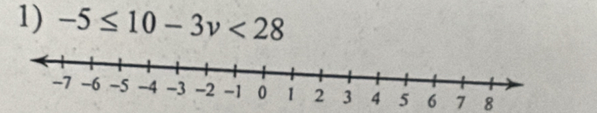 -5≤ 10-3v<28</tex>
6 7 8