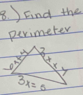 Find the
perimeter