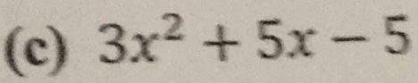 3x^2+5x-5