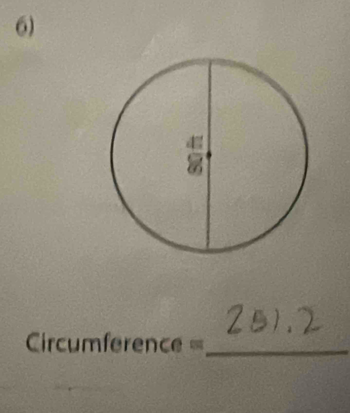 Circumfe rence= _