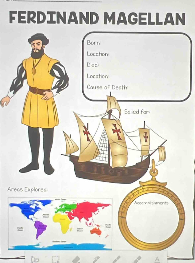 FERDINAND MAGELLAN 
Ar 
A