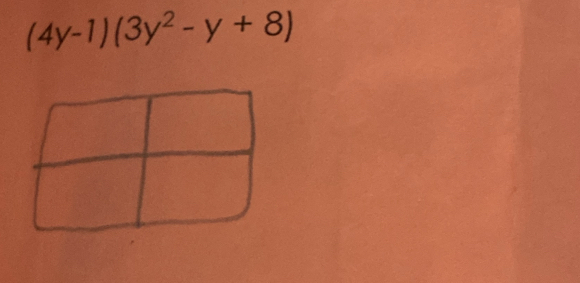 (4y-1)(3y^2-y+8)