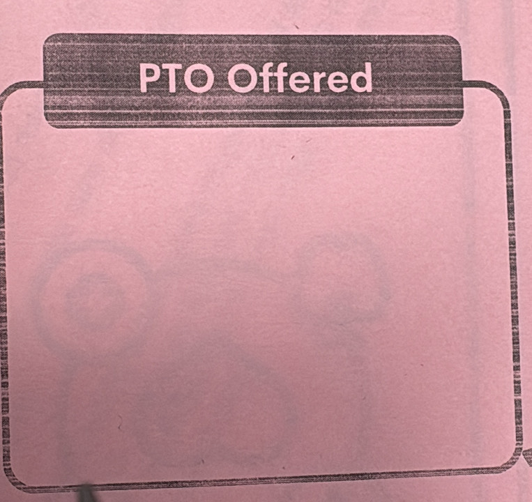 PTO Offered