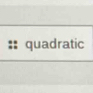 quadratic