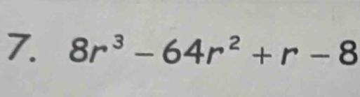 8r^3-64r^2+r-8