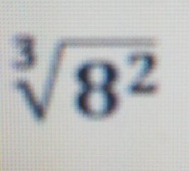 sqrt[3](8^2)