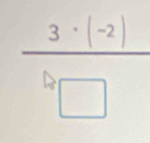 frac 3· (-2)^6□ 