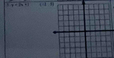 a y=2x+1 (-1,5)