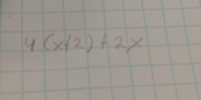 y(x+2)+2x