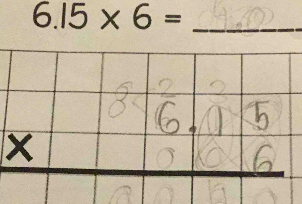 6.15* 6=