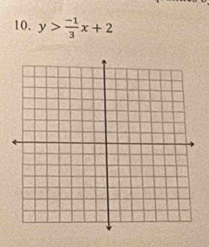 y> (-1)/3 x+2