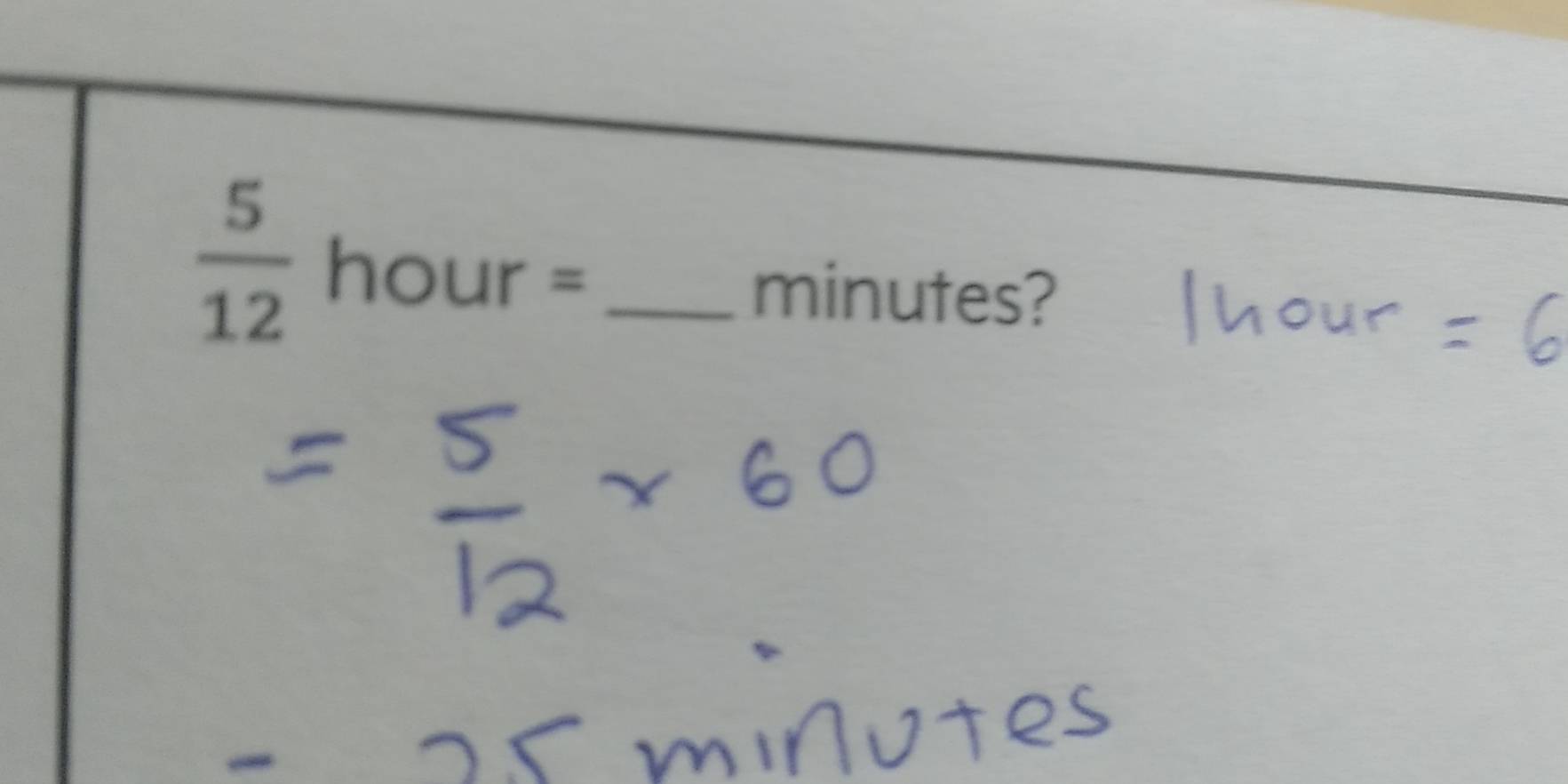  5/12 hour=
minutes?