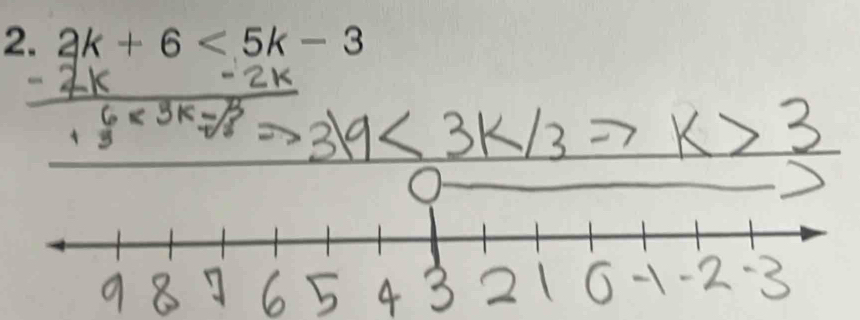 2k+6<5k-3</tex>