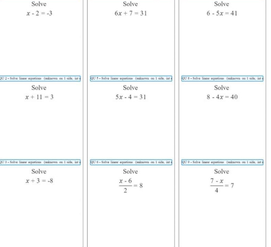 Solve Solve Solve
QU 2 -  Sint 
QU 3 - Snt